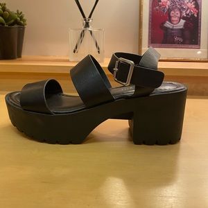 Madden Girl Lug Sole Platform Sandals